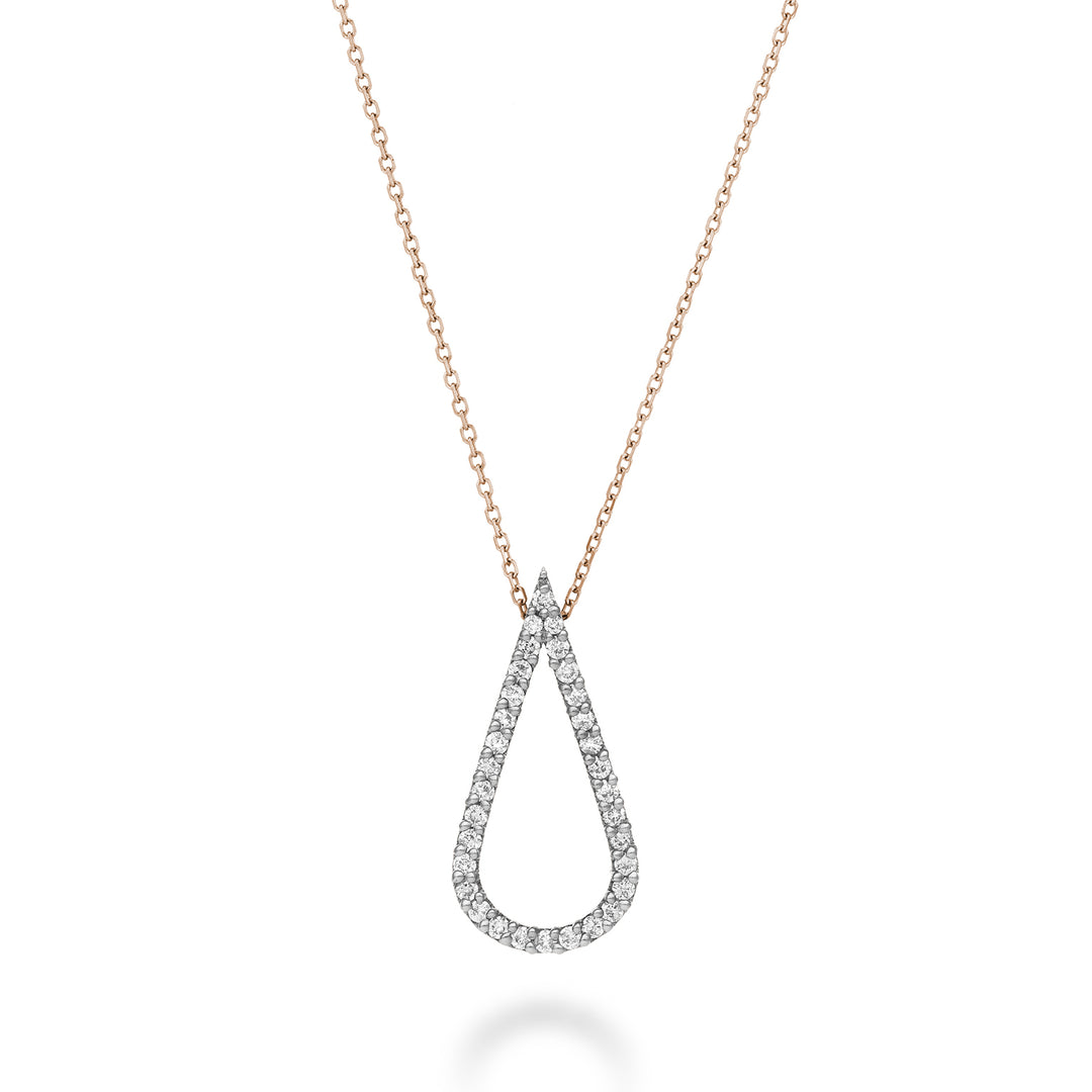 Golay cl 18k diamants à géométries en forme de goutte 0,20 ct or blanc cat.rose GPFGOCDIO7