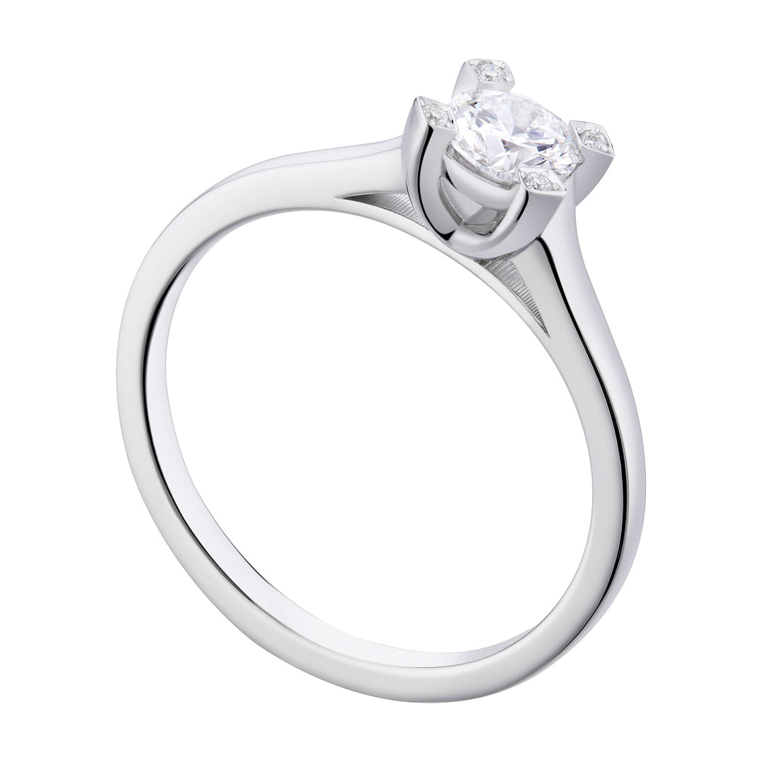 World Diamond Group FM Ring Griffe Incas. G. glatter ct. 0,16-0,22 ASLFM006BDI2-19077110046