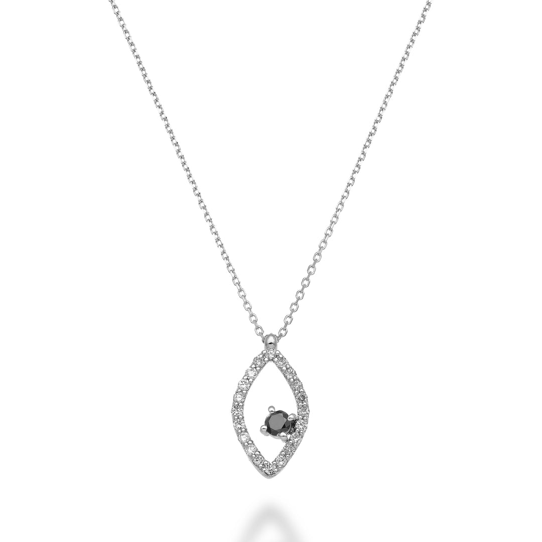 World Diamond Group cl 18k diamant noir "oeil" 0,10 ct diam. ct. 0,15 GD5159O4BK025