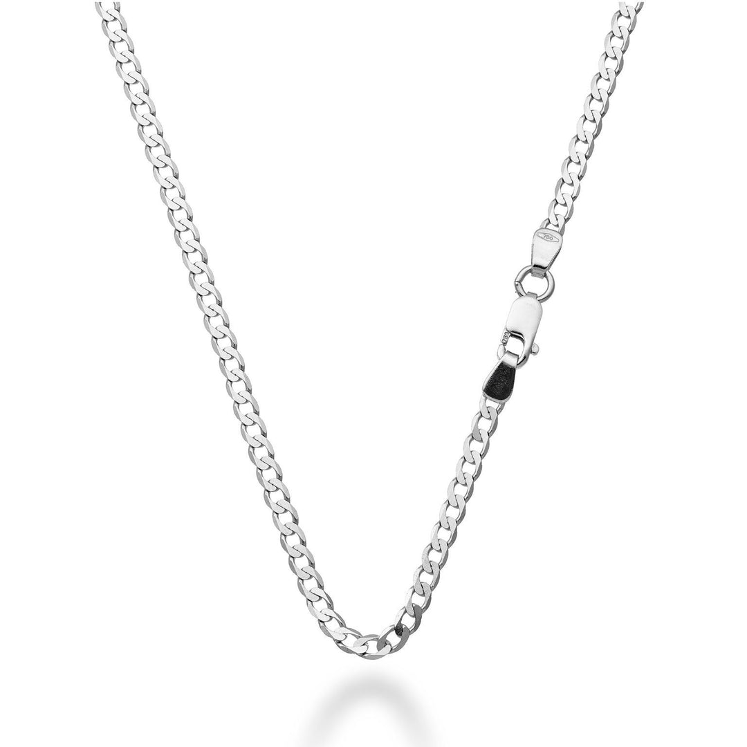 World Diamond Group cat. 18k groumette oro bianco cm.50 GCATGROUM750B-50