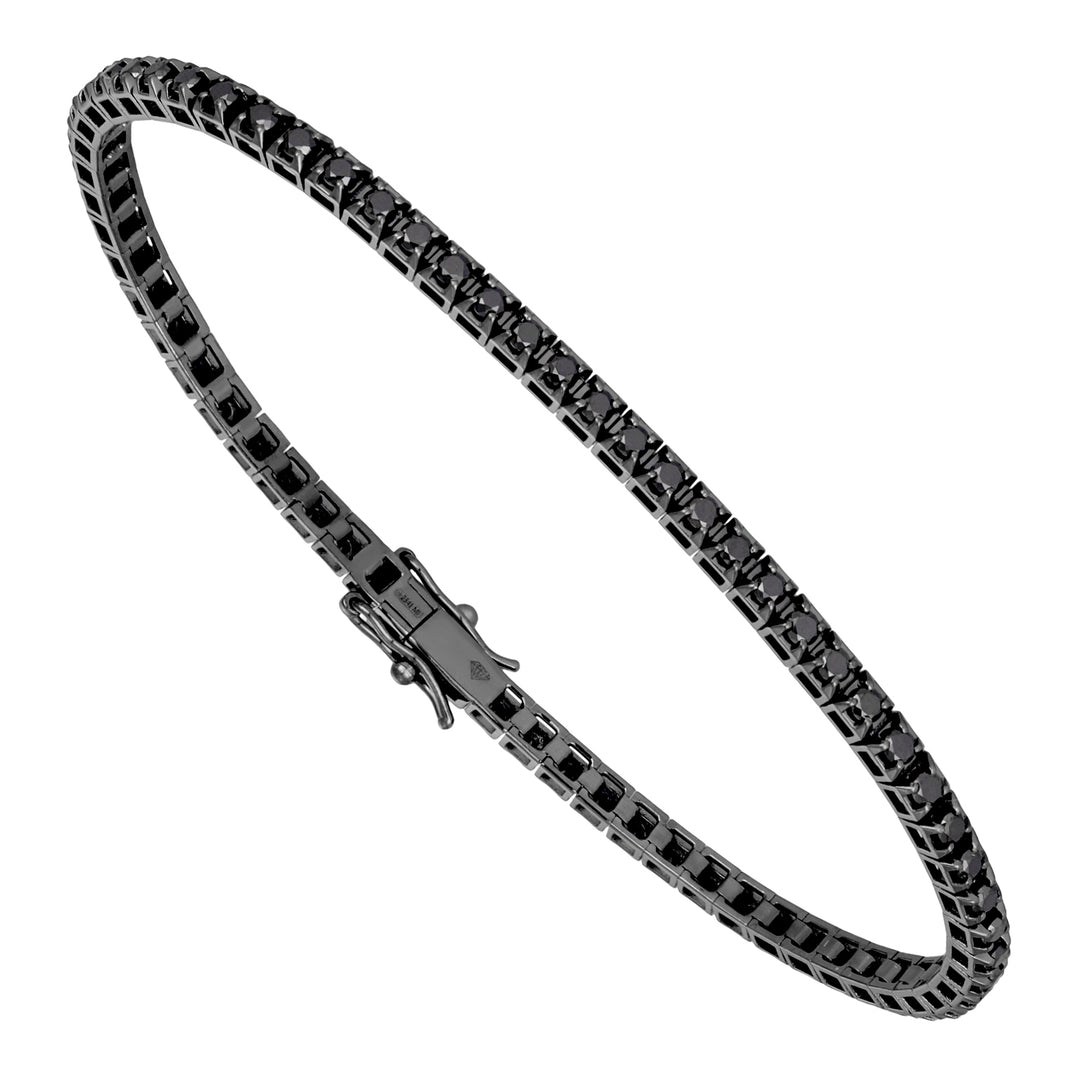 Golay tennis black diamonds square bezel ct. 2.00 BTQ060BK10-21341110129
