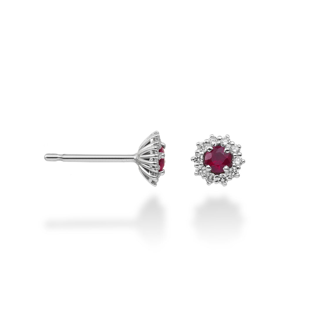 Mikiko or 18k rubino n. ct.0,24 diam. ct.0,14 mis.2 MO5067O4RBN024