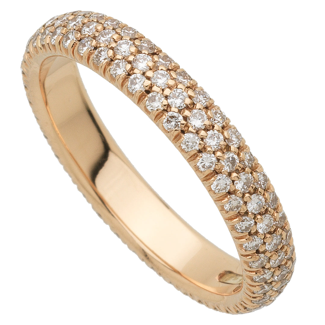 Golay Rundring 3 Reihen Brillant Roségold AFP1207R-00056631