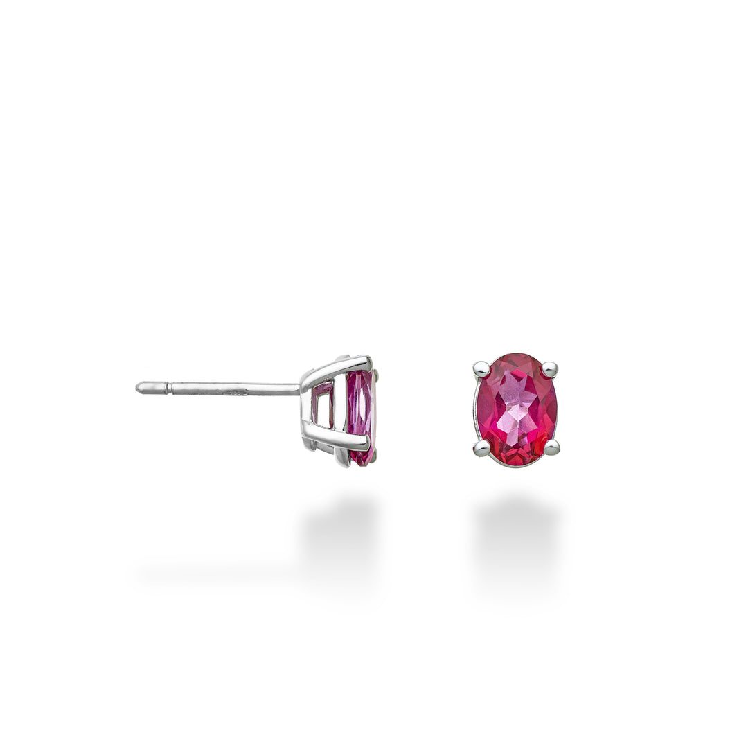 Nihama ou topaze rose ovale 18 carats 7x5 ct.1,60 NO5121O4TPPK