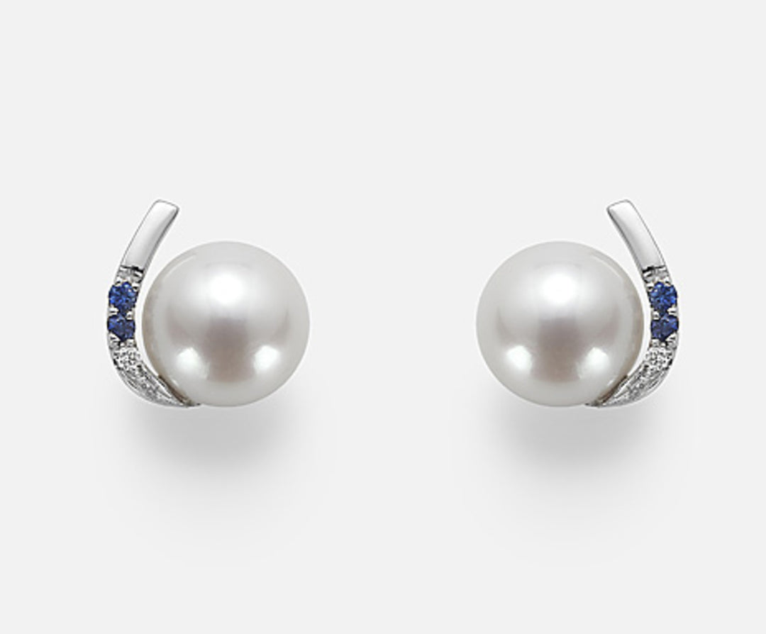 Nihama ou 18k fw 7,5/8 dia ct.0,015 saphirs ct.0,05 NO1495O4FABI075