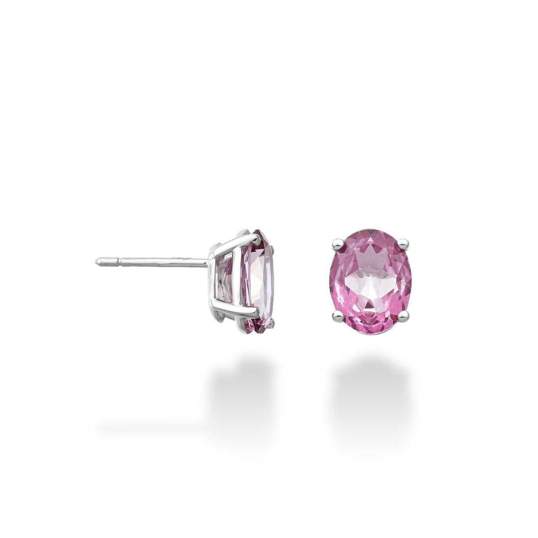 Nihama or 18k oval pink topaz 9x7 ct.4,20 NO5123O4TPPK