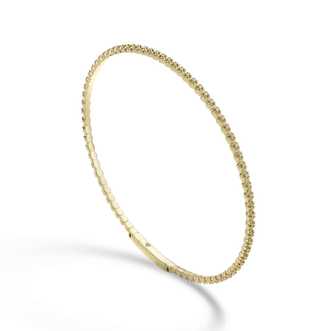 Golay br 18k tennis flex diam. ct.0,18 oro giallo cm.17 GBFLEX006DIO1