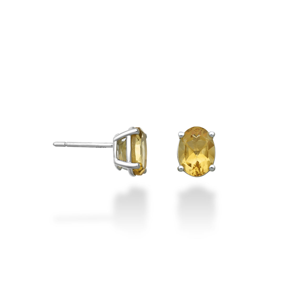 Mikiko or 18k oval citrine 8x6 ct.2,20 MO5122O4CITR