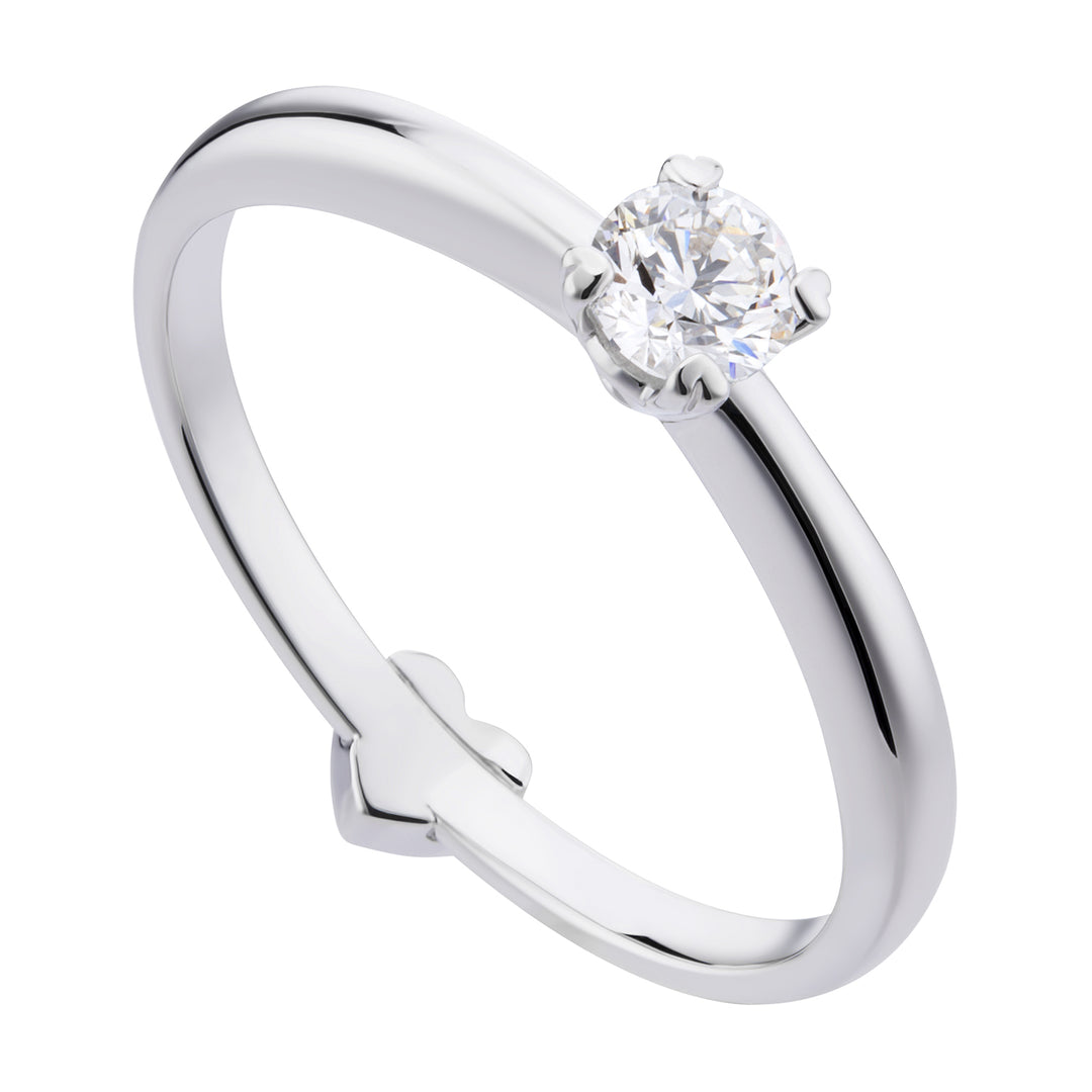 World Diamond Group solitario con cuore ASL031DI-18212110038