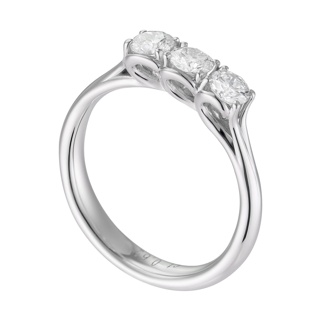 World Diamond Group forevermark infinity love trilogy ring ATRLFM024075DI-25303110101