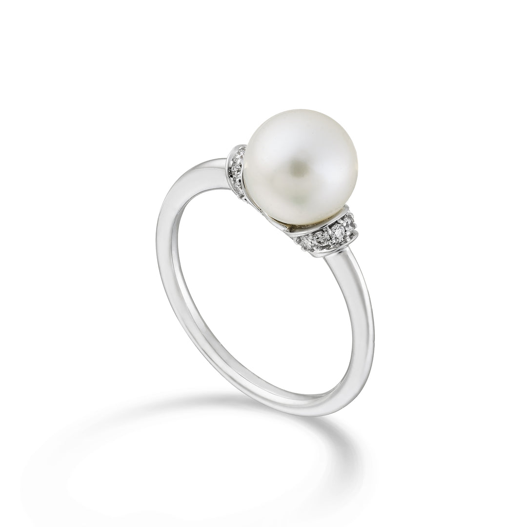 Nihama und 18k fw 8/8,5 ct. 0,10 NA0837O4FABI080