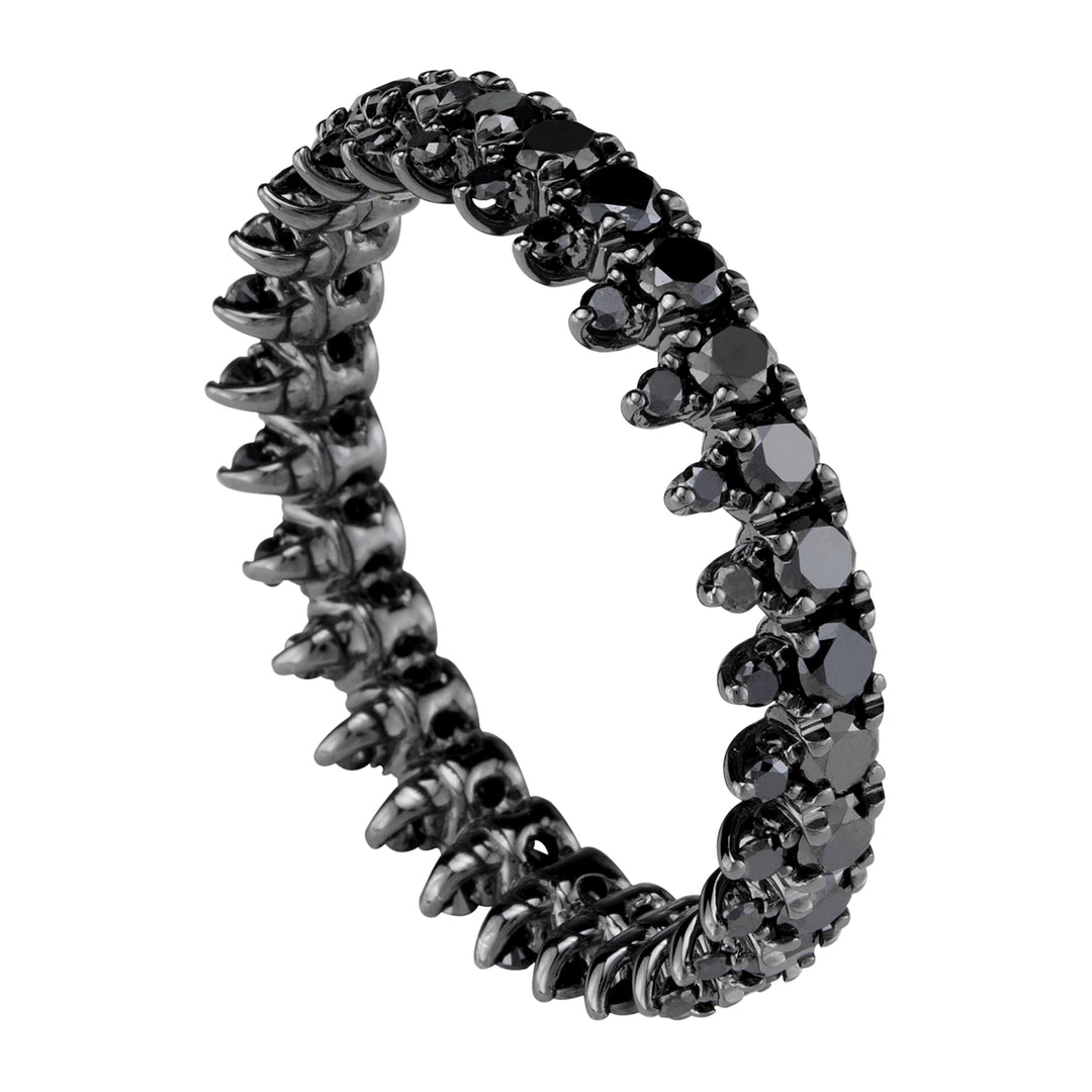 Golay anello girodito diamanti neri ADG015BK-18058110140