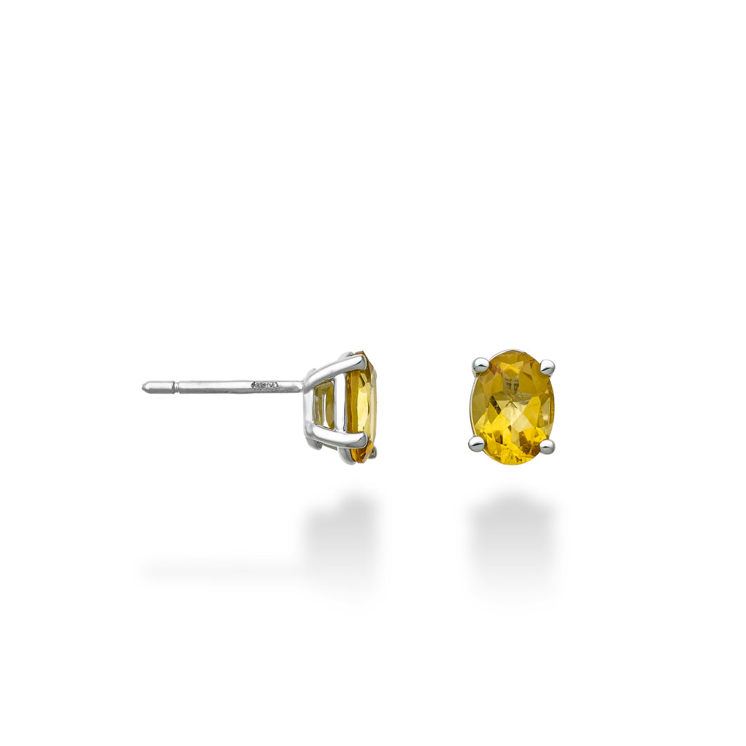 Nihama oder 18k ovaler Citrin 7x5 ct.1,20 NO5121O4CITR