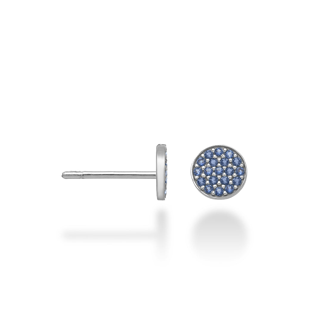 Mikiko oder 18 Karat runde Saphire 0,28 ct MO5147O4ZFR