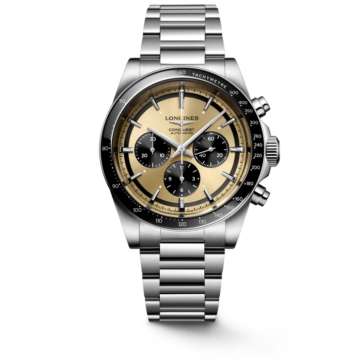 Longines orologio Conquest Chronograph 42 mm L3.835.4.32.6