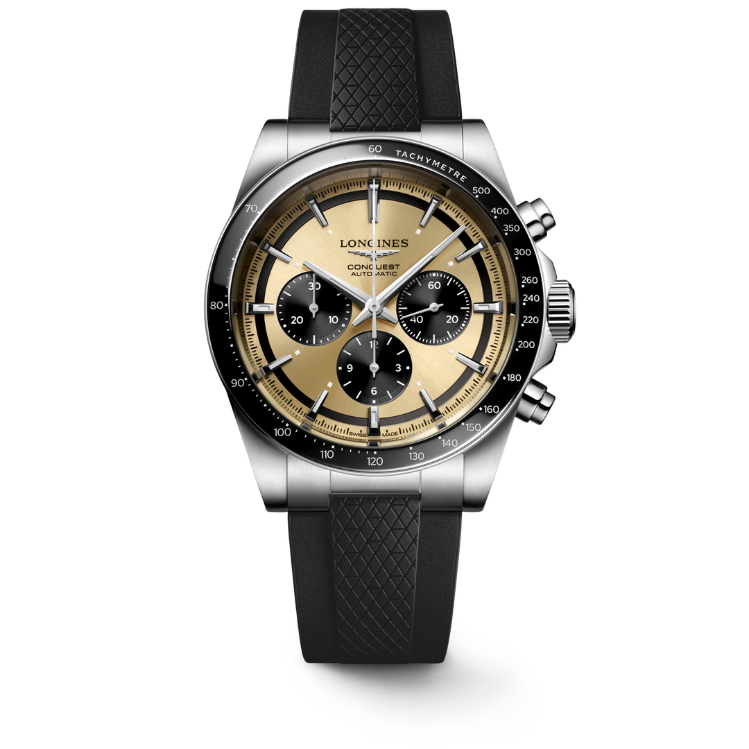 Longines orologio Conquest Chronograph 42 mm L3.835.4.32.9