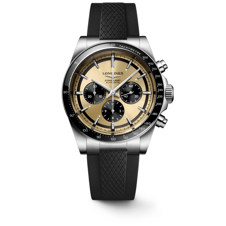 Longines orologio Conquest Chronograph 42 mm L3.835.4.32.9