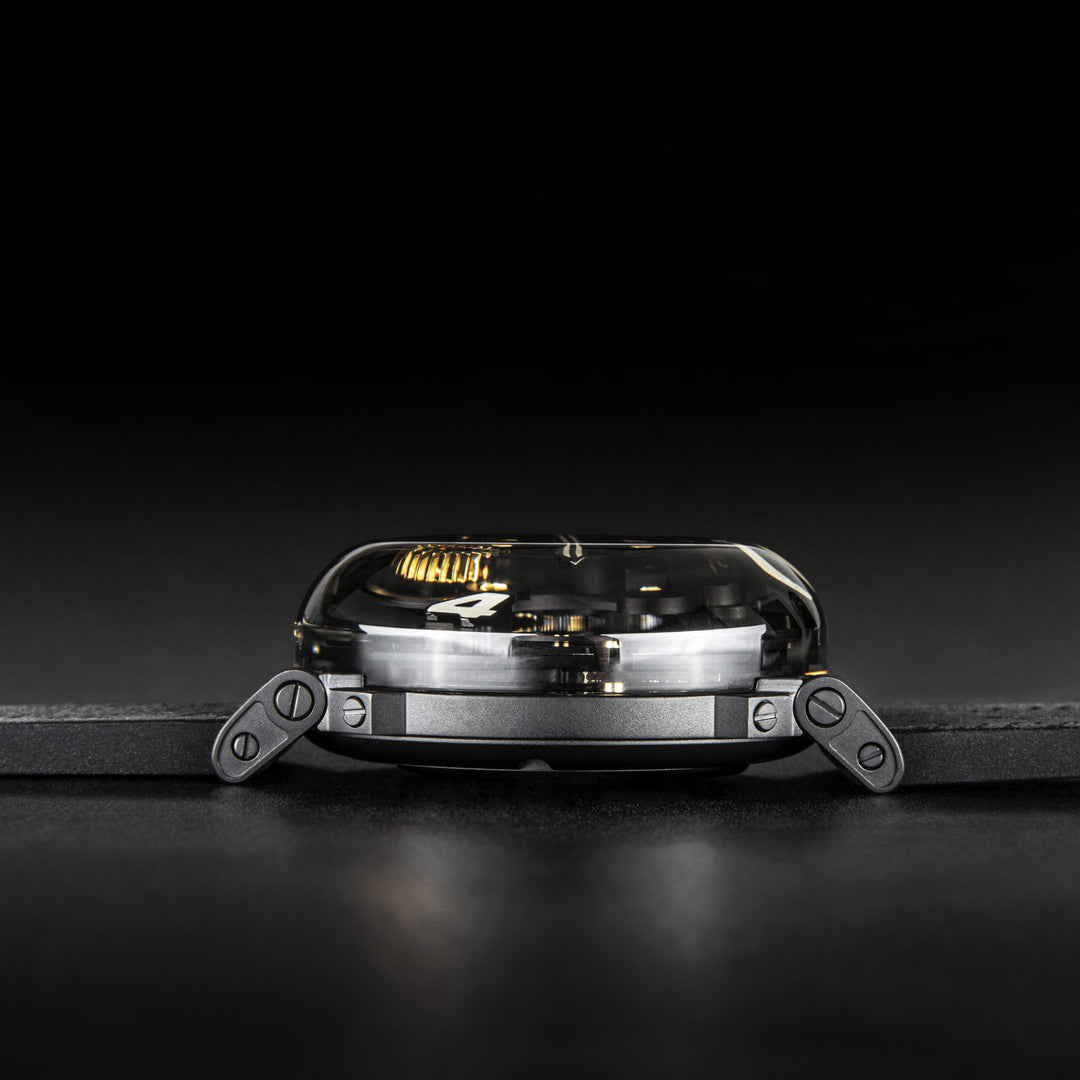 U-BOAT watch U-65 SS WHITE 44mm skeletonized quartz steel 3354