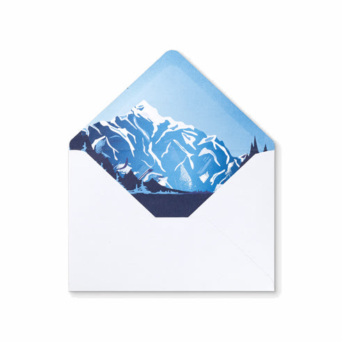 Ensemble enveloppe et cartes Montblanc Meisterstuck 155691