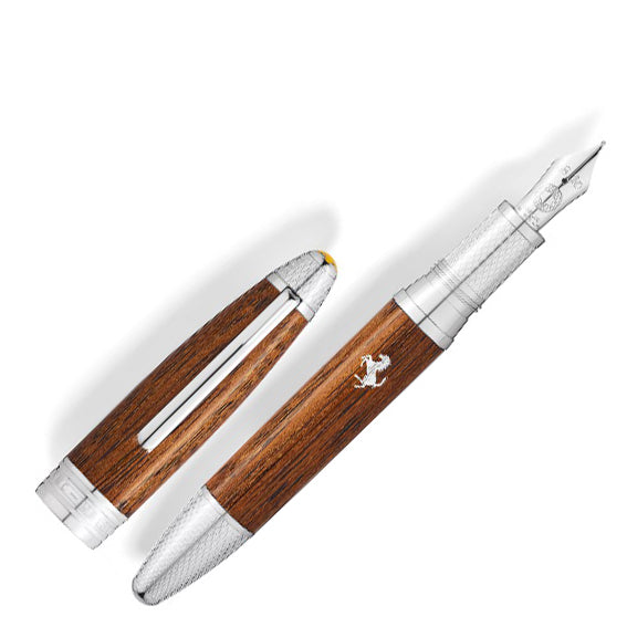Montblanc stilografica Meisterstück Great Masters Ferrari Tailor Made Classica Edizione Speciale punta M 131318