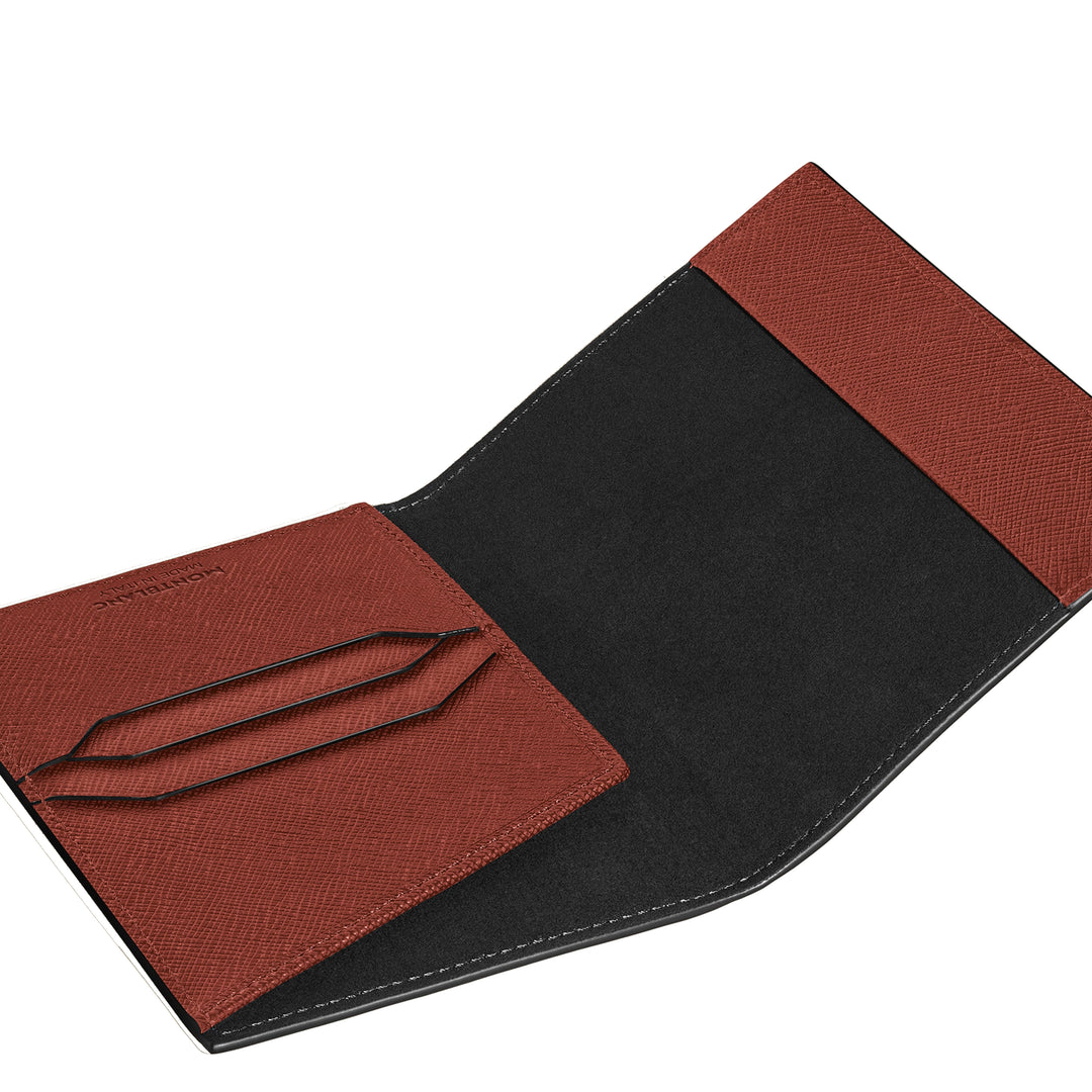 Montblanc porta passaporto pelle Sartorial quercia rossa 223061