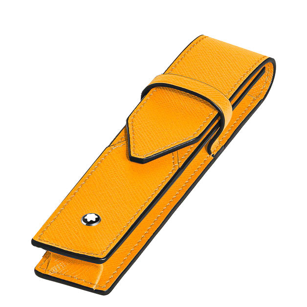 Montblanc astuccio per 1 strumento da scrittura Envelope zafferano 221640