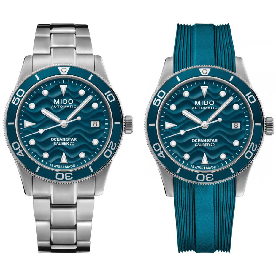 Mido Uhr Ocean Star Special Edition 39 mm blauer Automatikstahl M026.907.11.041.01