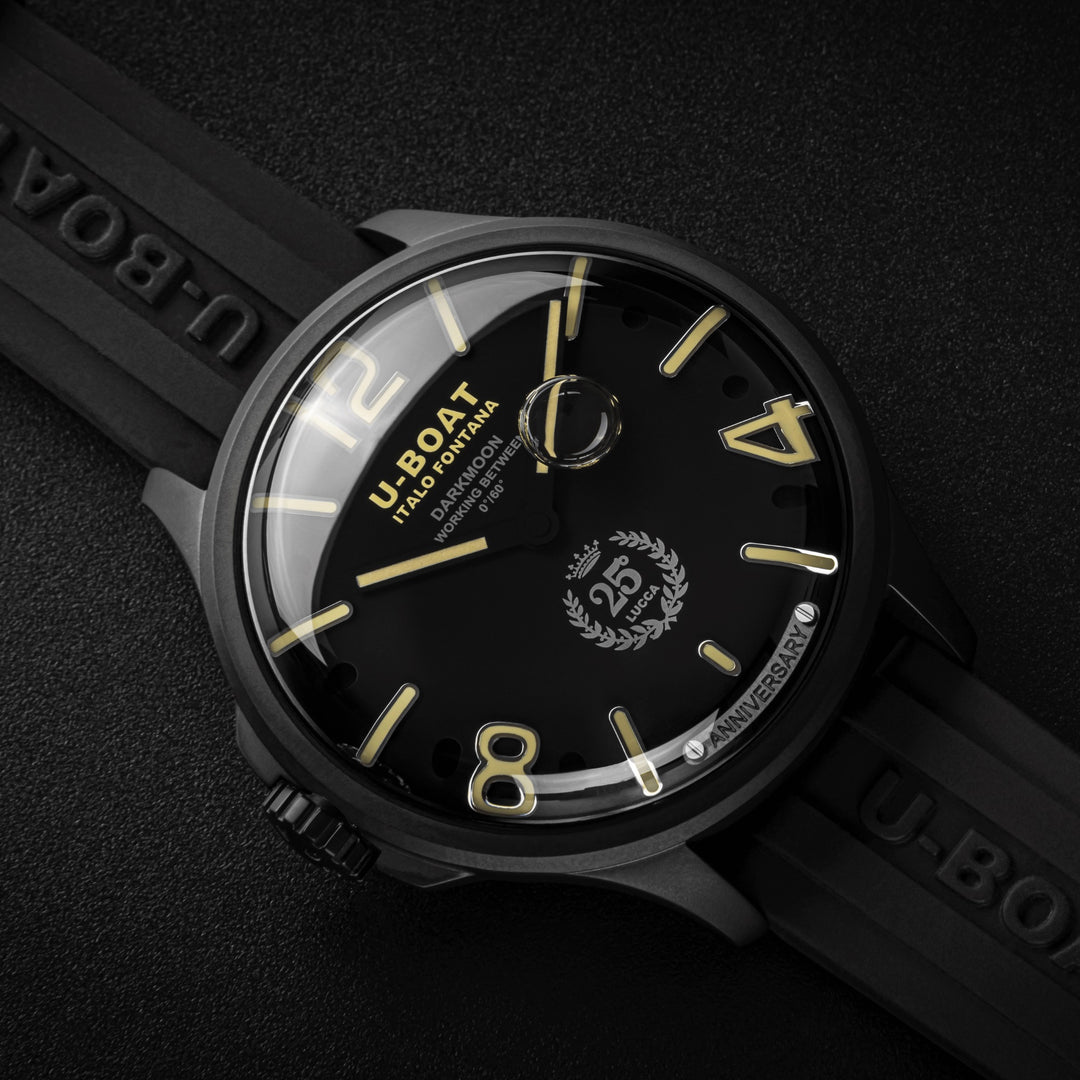 U-BOAT Darkmoon 25° Black PVD 46mm schwarzer Quarzstahl, schwarzes PVD-Finish 2026