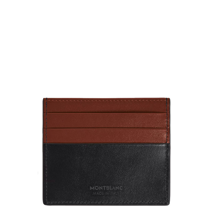 Porte-cartes Montblanc 6 poches cuir Meisterstück 223137