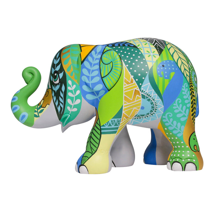 Elephant Parade elephant Happy Sarawak 15cm Limited Edition Wanchalerm Mueanpang Hong Kong 2014 SKU Happy Sarawak 15