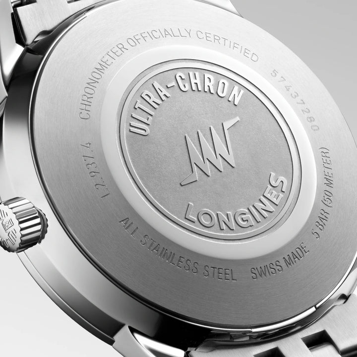 Longines watch Ultra-Chron Classic 40mm silver automatic steel L2.937.4.72.6