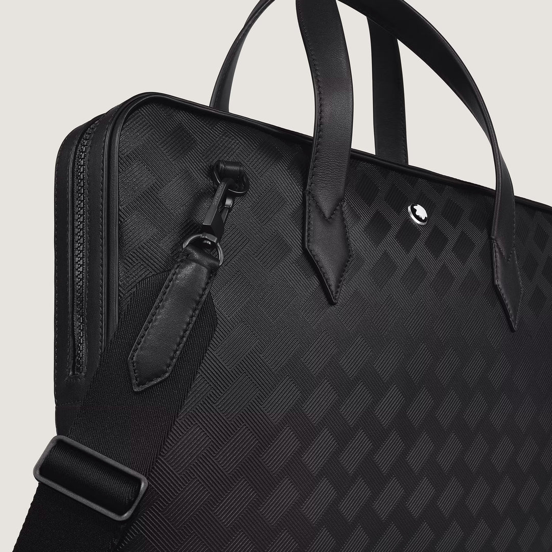 Montblanc dünner Dokumentenhalter Soft Extreme Leder schwarz 223189