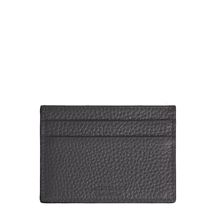 Montblanc 5-Pocket-Kartenetui aus genarbtem Leder, geschmiedetes Eisen 223031