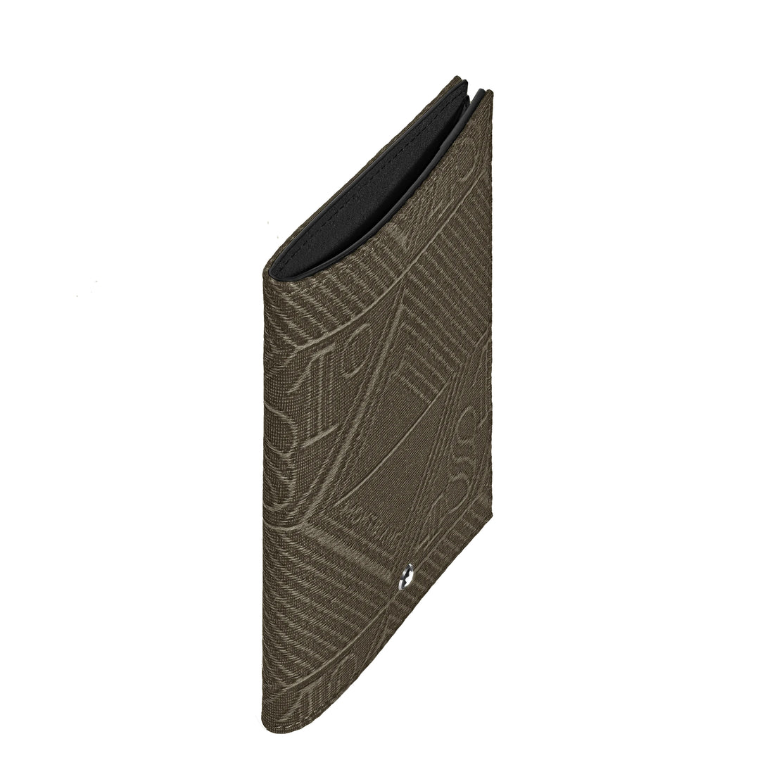 Étui pour passeport Montblanc 4810 vert kaki 220265