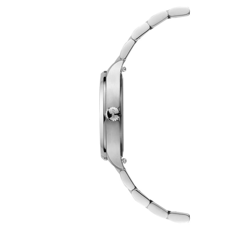 Montre Mido Multifort TV 28mm acier quartz ivoire M049.110.11.263.00