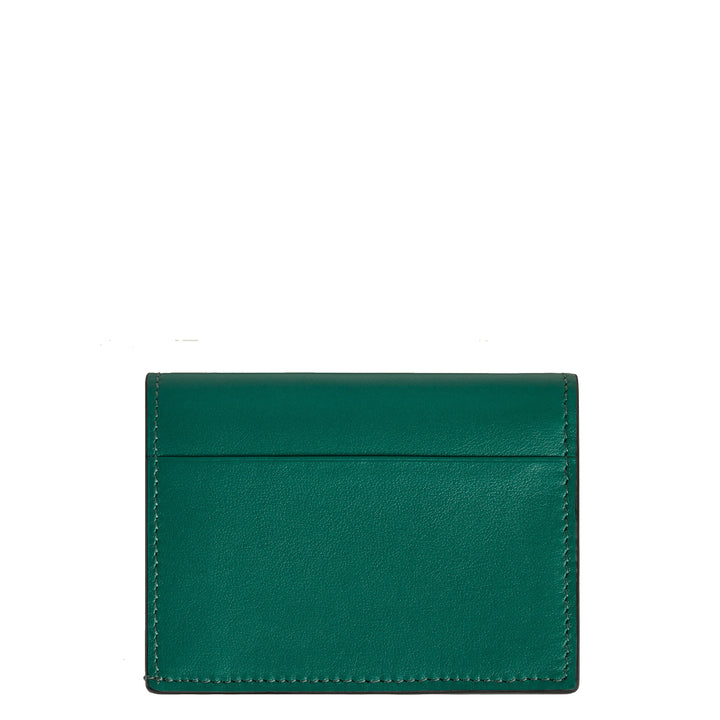 Portefeuille continental Montblanc nano vert malachite 220227