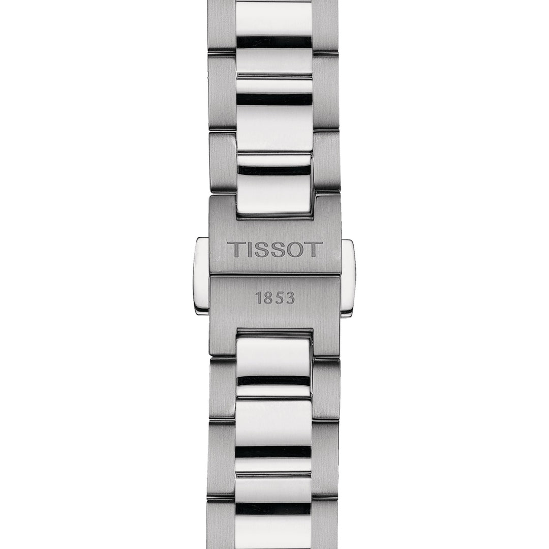 Tissot Clock ACCH 100 34 mm Silber Quarz Stahl T150.210.11.031.00