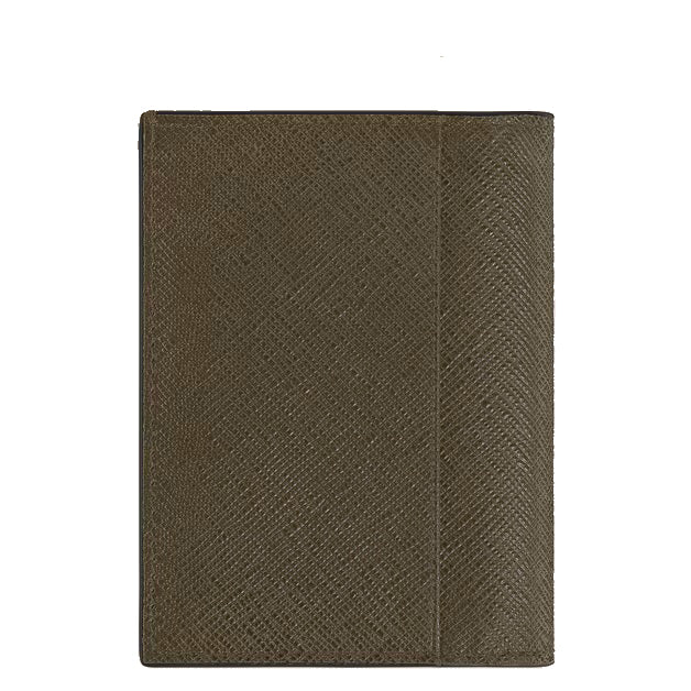Montblanc mini portefeuille 4 poches Sartorial cuir kaki 221508