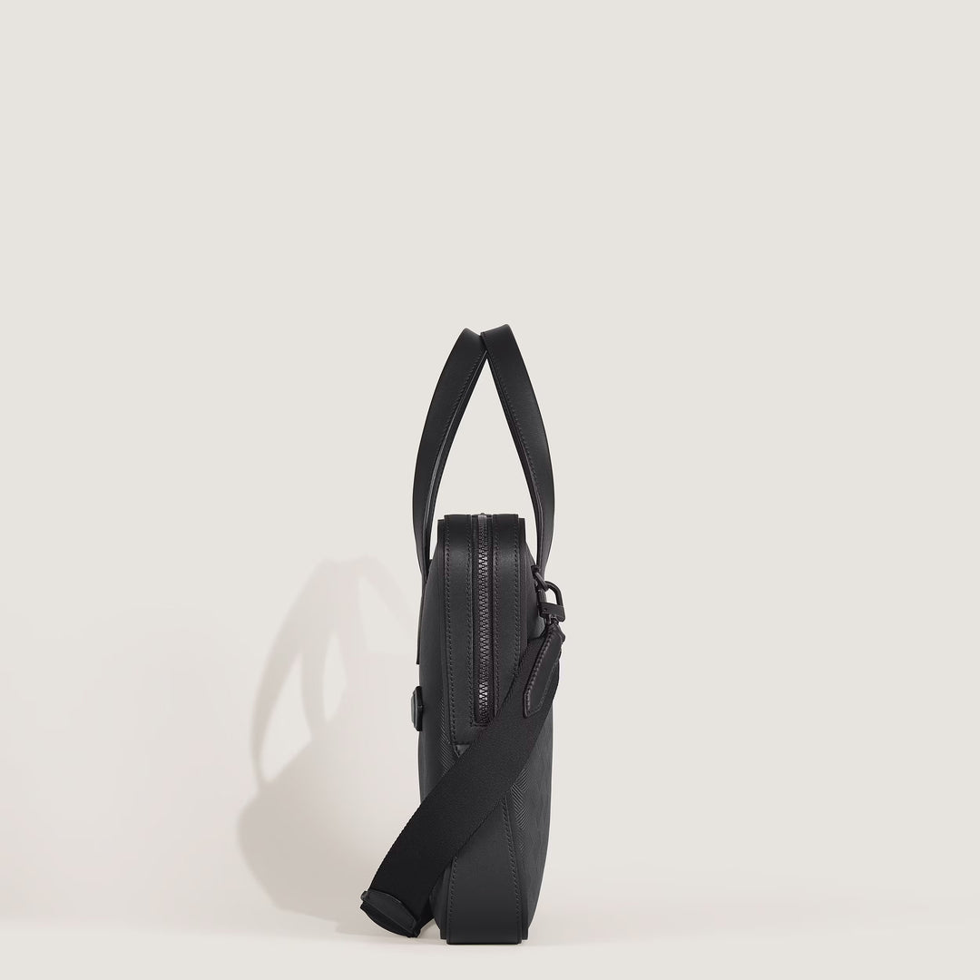 Montblanc dünner Dokumentenhalter Soft Extreme Leder schwarz 223189
