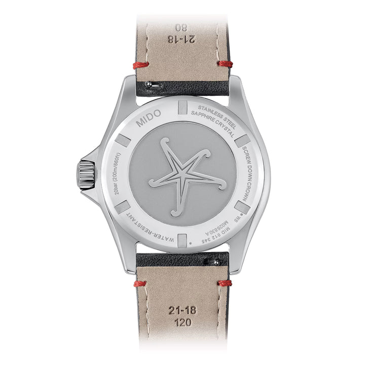 Mido orologio Ocean Star Worldtimer 40mm argento automatico acciaio M026.830.16.030.00