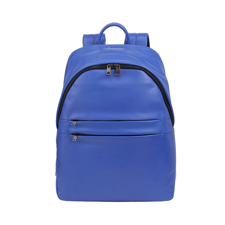 DUDU Lederrucksack für Damen und Herren, PC-Halterung bis 15,6 Zoll MacBook 16 Zoll, 20-Liter-Reiserucksack, Büro-Arbeitsrucksack mit elegantem, essentiellem Design