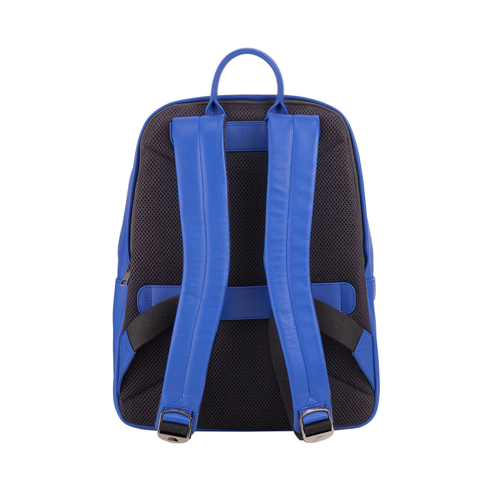 DUDU Lederrucksack für Damen und Herren, PC-Halterung bis 15,6 Zoll MacBook 16 Zoll, 20-Liter-Reiserucksack, Büro-Arbeitsrucksack mit elegantem, essentiellem Design