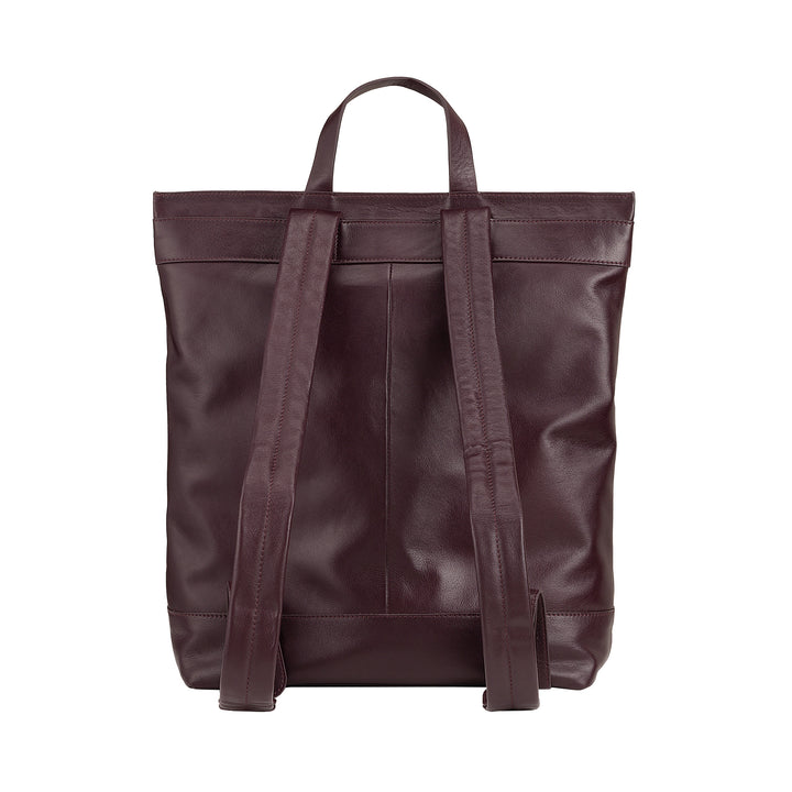 DUDU Herren-Rucksack, Damen-lässiger weicher Rucksack aus echtem Leder mit Reißverschluss, großer bunter Rucksack für Arbeit und Freizeit