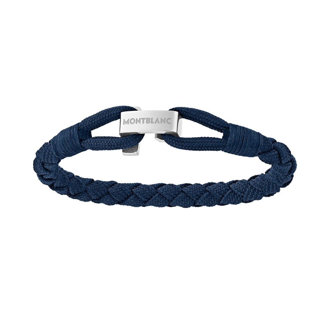 Montblanc Wrap Me Nylon Blue Wrap Armbånd og stålforanstaltninger S 12838360