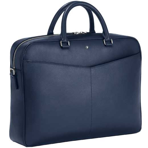Montblanc Blue Sartorial Medium Sartorial Document Bag 130093
