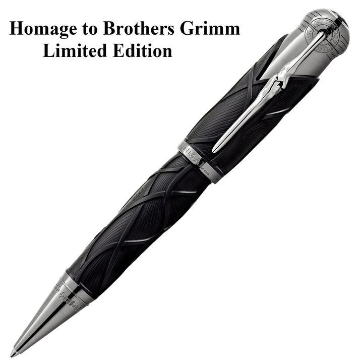 Montblanc Schrijvers Pen Writers Edition Hulde aan broers Grimm Limited Edition 10300 stuks 128364