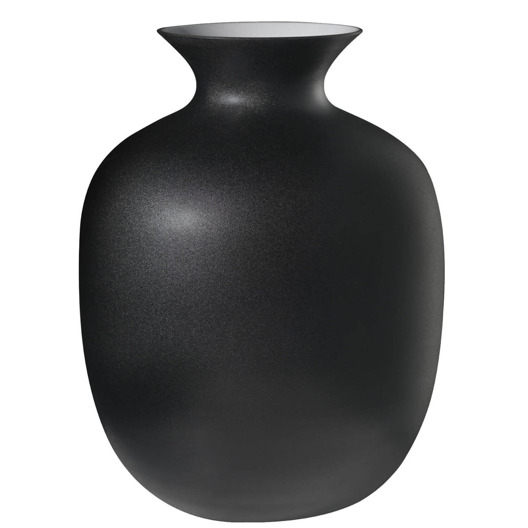 Ivv vaso rialto velké H.30cm decoro černé zatmění 8567.3