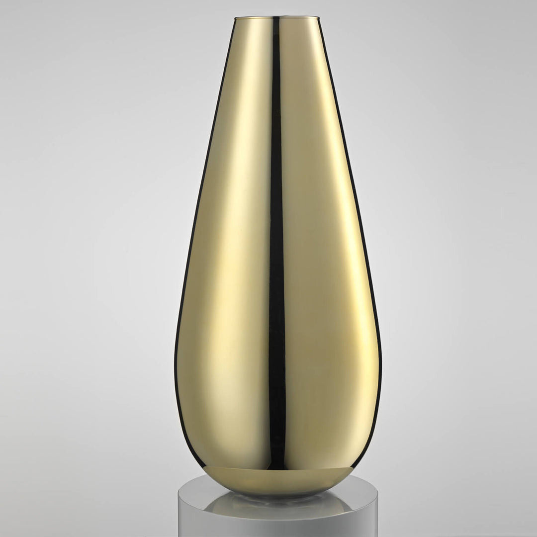 IVV váza velmi Scicch 38cm Zlatá zrcadlená dekorace 8646.2