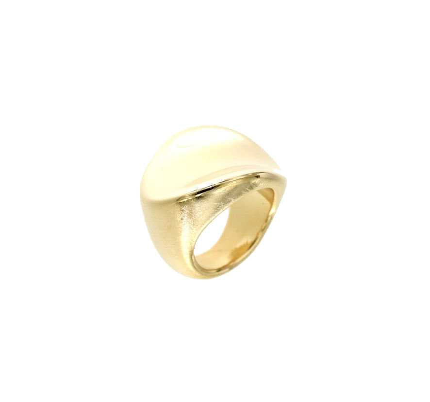 Pitti i Sisi Urban Ring Silver 925 PVD Gold Finition Yellow Gold AN 8140G