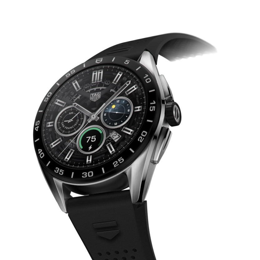 Tag Heuer Smartwatch Connected Calibare E4 45mm Black Steel SBR8A10.BT6259